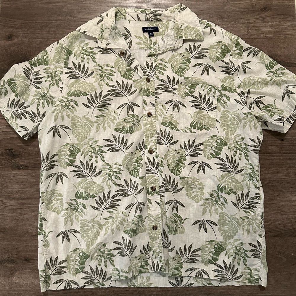 Croft&Barrow Floral Casual Button Down